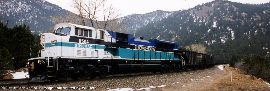 EMD SD90MAC-H 8504